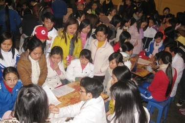 Thanh Hóa tưng bừng ngày hội hiến máu