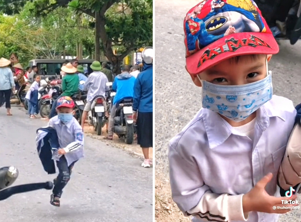 Người mẹ vỡ òa khi lần đầu đi đón con trai 7 tuổi tan học - 1 Người mẹ vỡ òa khi lần đầu đi đón con trai 7 tuổi tan học - 1