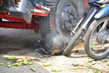 Bàng hoàng kể giây phút xe ben "lùa" cả chục xe máy