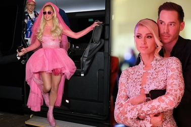 Cận cảnh đám cưới Paris Hilton