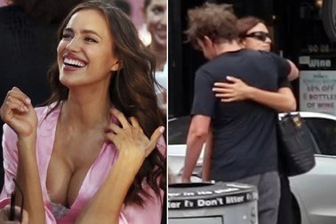 "Tình cũ" của Ronaldo thân thiết ôm Bradley Cooper trên phố