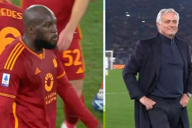 Lukaku ghi bàn và nhận thẻ đỏ "dại dột", HLV Mourinho nở nụ cười bí ẩn