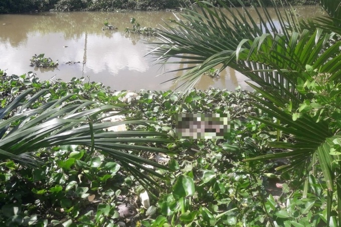 Nơi phát hiện thi thể bé sơ sinh còn nguyên dây rốn.