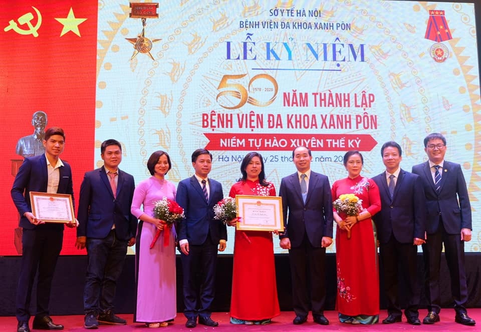 Bệnh viện Đa khoa Xanh Pôn kỷ niệm nửa thế kỷ ra đời và phát triển - 2 Bệnh viện Đa khoa Xanh Pôn kỷ niệm nửa thế kỷ ra đời và phát triển - 2