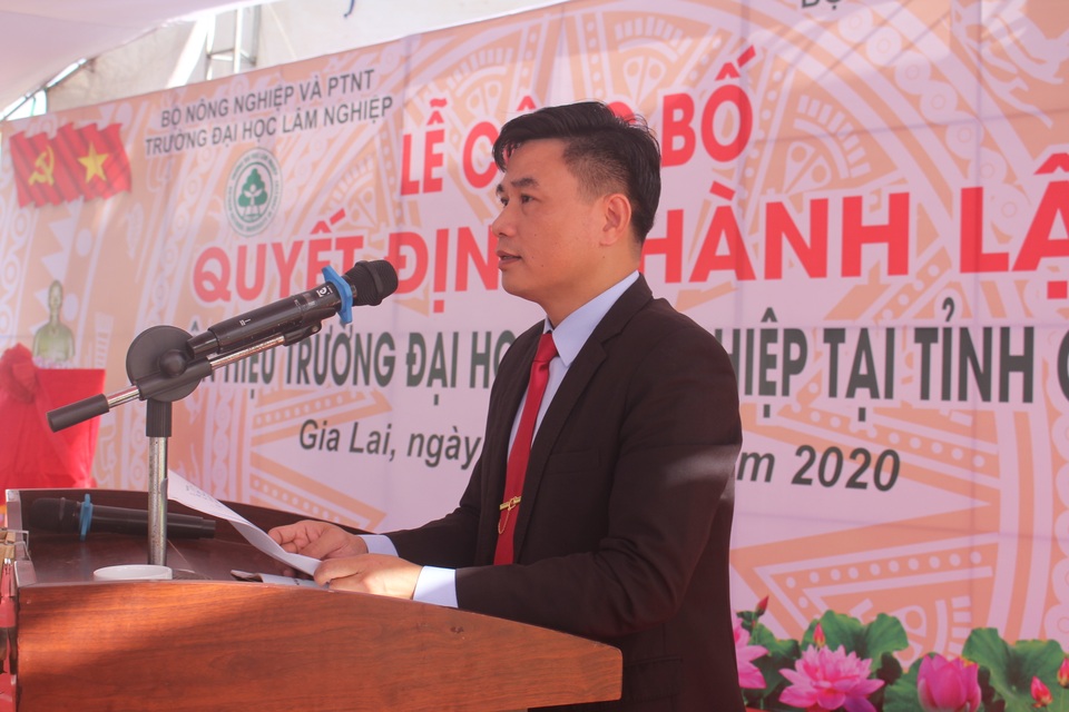 Công bố Quyết định thành lập Phân hiệu Đại học Lâm nghiệp tại tỉnh Gia Lai - 7 Công bố Quyết định thành lập Phân hiệu Đại học Lâm nghiệp tại tỉnh Gia Lai - 7
