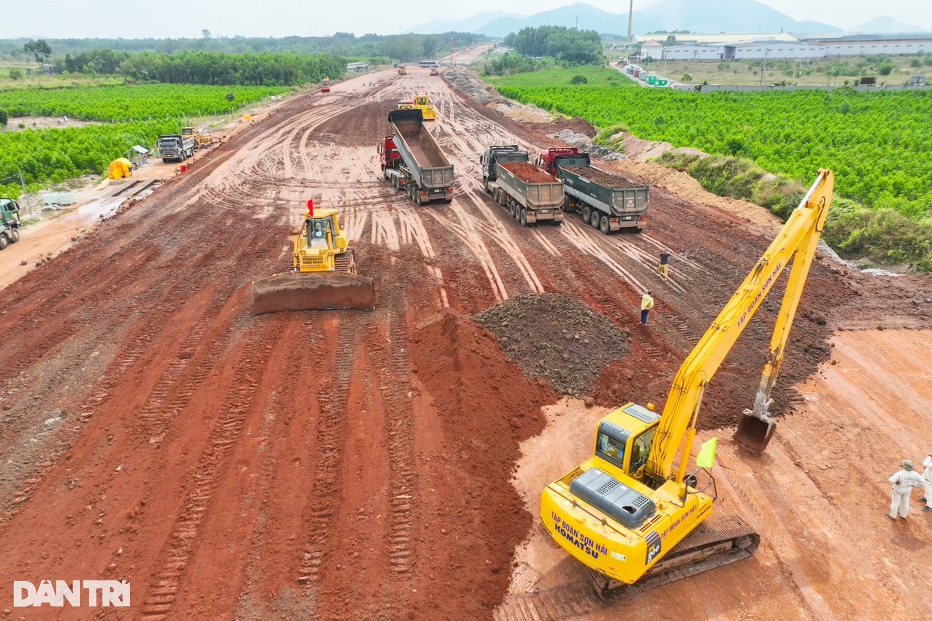 Cao tốc Biên Hòa - Vũng Tàu dần thành hình - 4 Cao tốc Biên Hòa - Vũng Tàu dần thành hình - 4