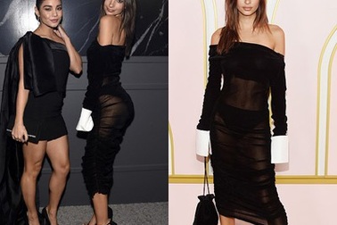 Choáng váng với váy xuyên thấu của Emily Ratajkowski