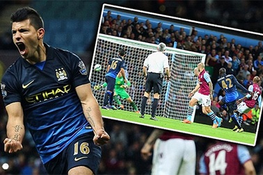 Man City thắng Aston Villa nhờ những bàn thắng muộn