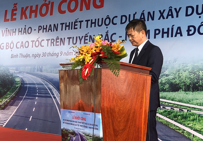 Phó Thủ tướng Trịnh Đình Dũng phát lệnh khởi công Dự án cao tốc Vĩnh Hảo - Phan Thiết - Ảnh 5.