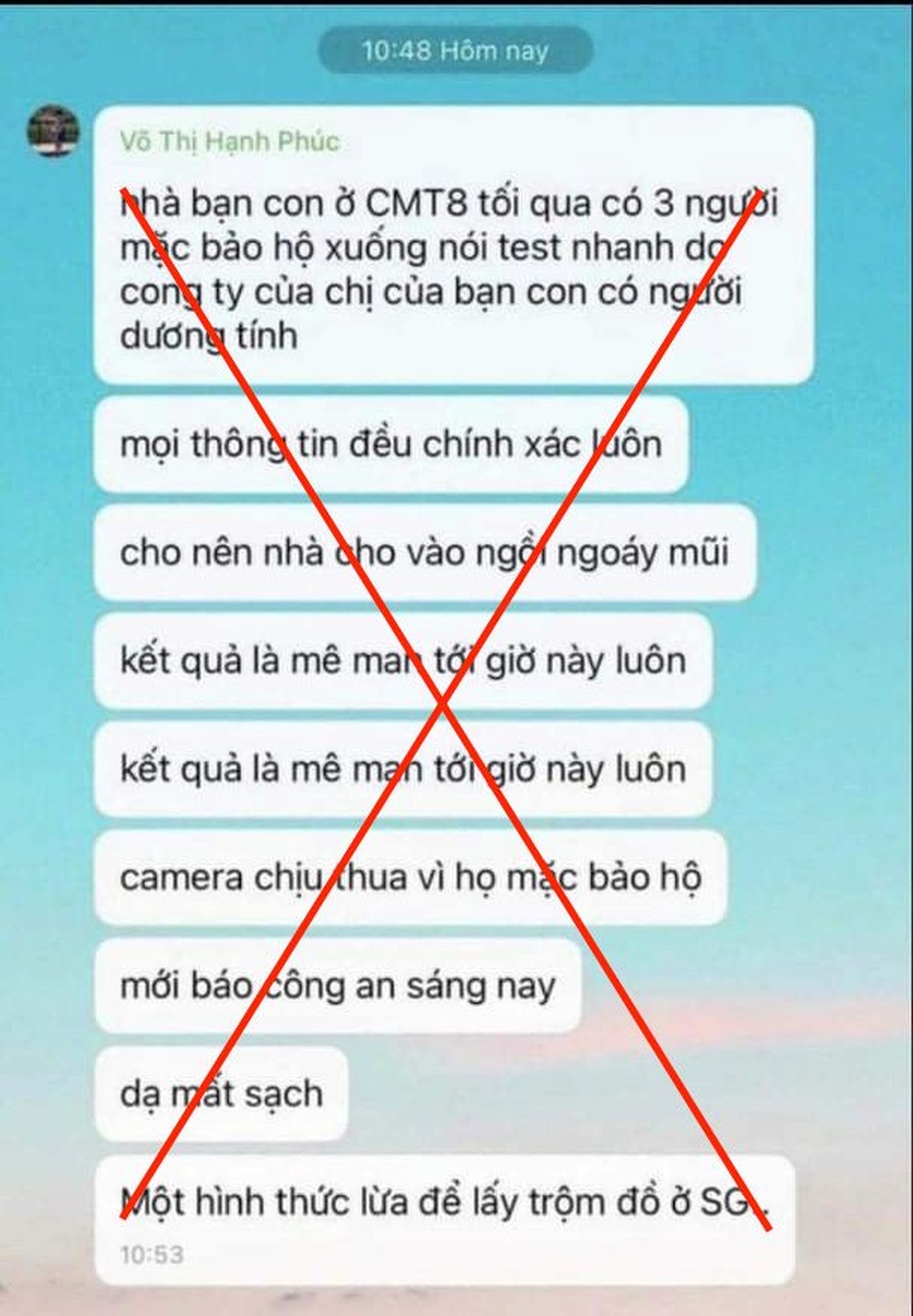 Công an TPHCM lên tiếng vụ nhân viên test Covid-19 gây mê chiếm tài sản - 1 Công an TPHCM lên tiếng vụ nhân viên test Covid-19 gây mê chiếm tài sản - 1