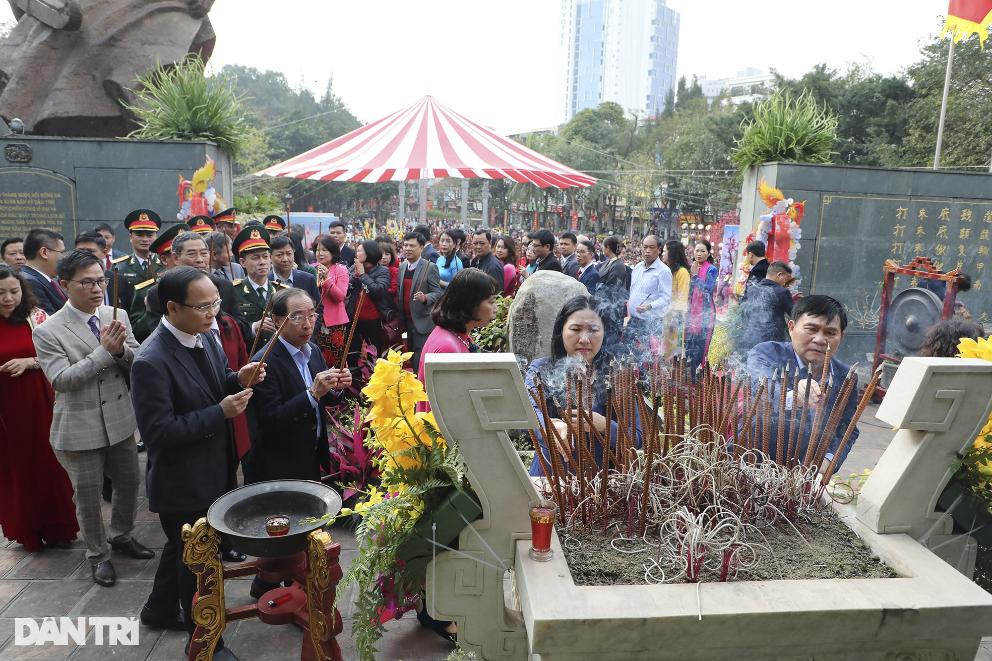 View - Khí thế hào hùng trong lễ khai hội Gò Đống Đa lịch sử | Báo Dân trí