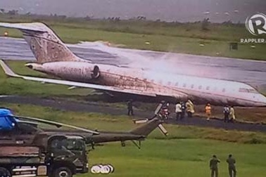 Philippines: Máy bay tháp tùng Giáo hoàng lao khỏi đường băng