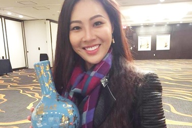 Diệu Ngọc bật mí về vật phẩm đấu giá tại Hoa hậu Thế giới