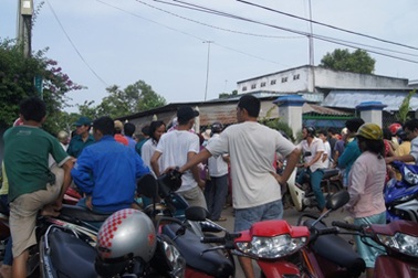 Nghi án một phụ nữ bị sát hại trên đường