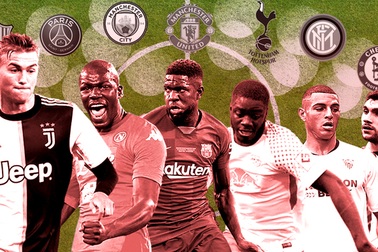 Những trung vệ hàng đầu đang là mục tiêu chuyển nhượng tại châu Âu