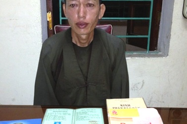 Bắt vị sư "dởm" lừa đảo hàng chục triệu đồng