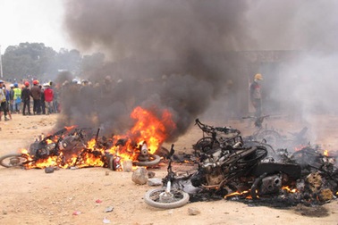 Không có người nước ngoài tham gia vụ xô xát ở nhà máy Samsung