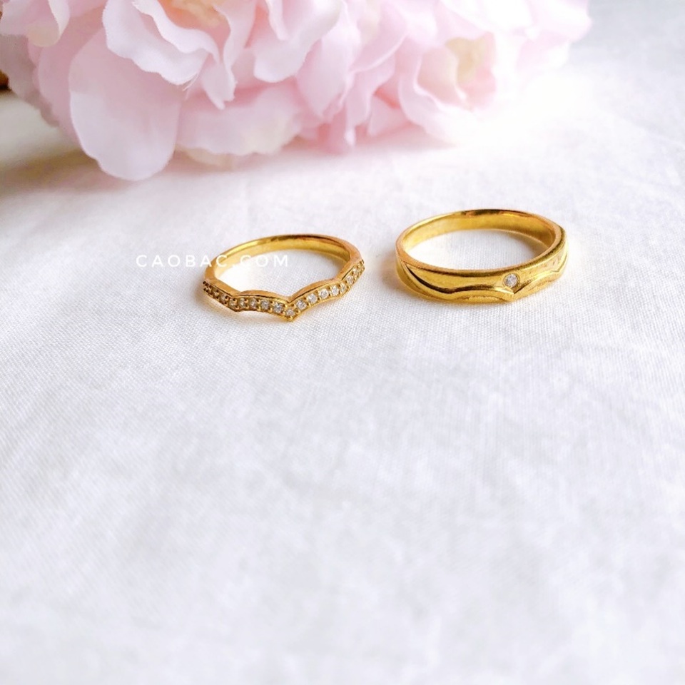 Nhẫn đôi thiết kế Cáo Bạc – yêu từ cái nhìn đầu tiên - 2 Nhẫn đôi thiết kế Cáo Bạc – yêu từ cái nhìn đầu tiên - 2