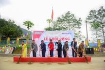 Khởi công công trình phòng học và nhà công vụ Dân trí thứ 16 tại Cao Bằng