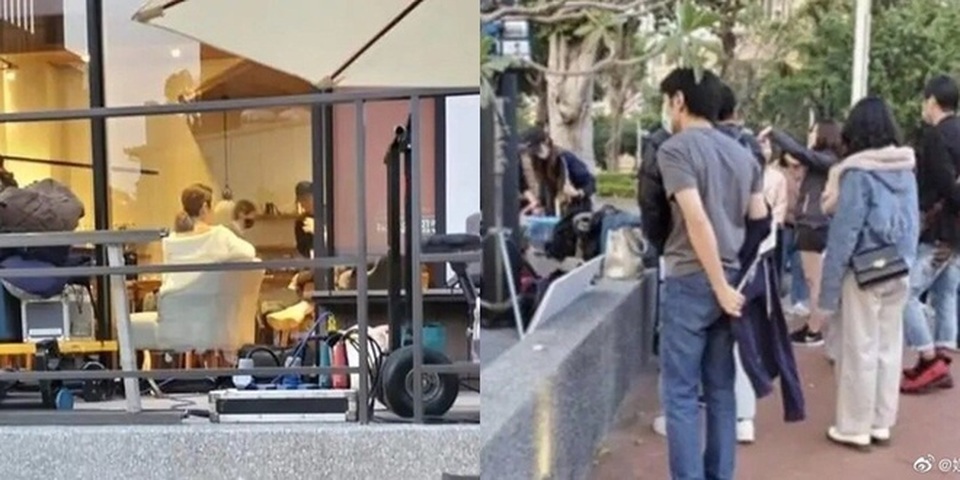 Hoắc Kiến Hoa tới phim trường thăm Lâm Tâm Như - 1