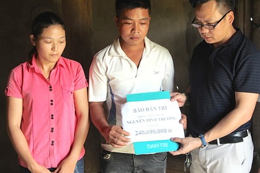 Hơn 240 triệu đồng đến với hoàn cảnh cháu bé 8 tháng tuổi bụng to như cái trống