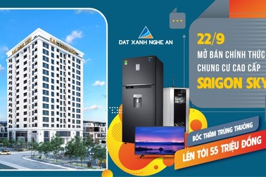 22/9: Lễ mở bán chính thức căn hộ cao cấp tâm điểm TP.Vinh