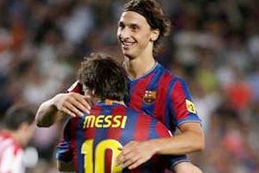 Messi-Ibra, cặp tiền đạo “khủng” nhất châu Âu