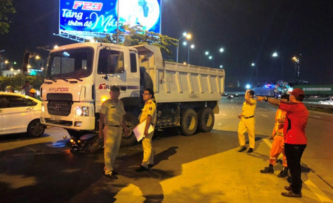 Hiện trường vụ tai nạn