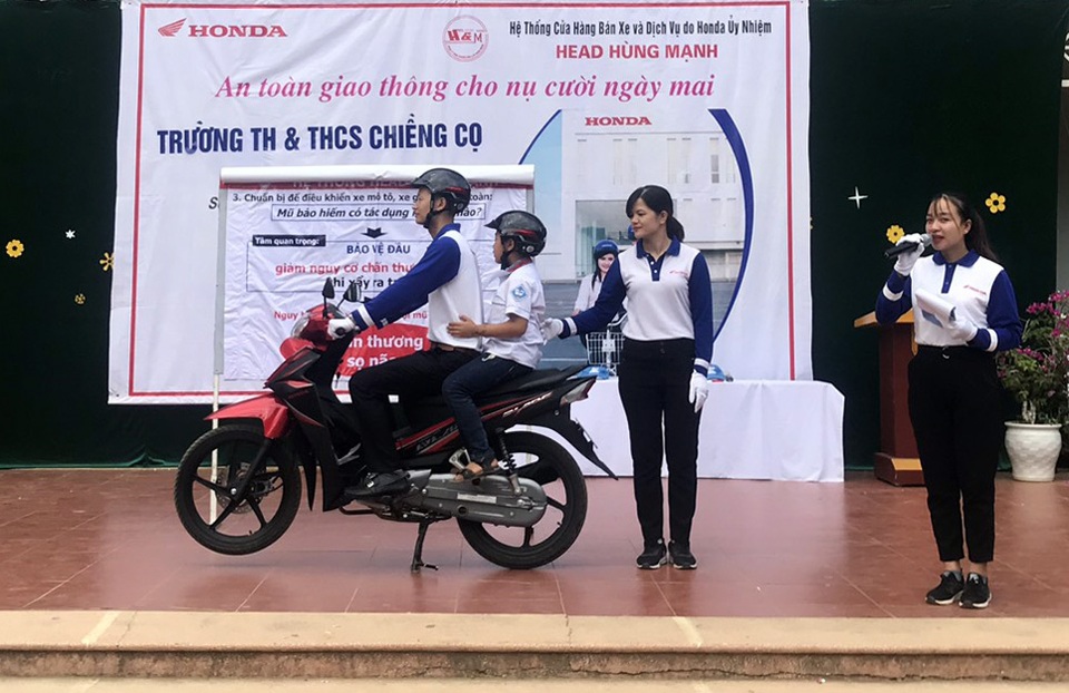 Honda đẩy mạnh hoạt động hướng dẫn lái xe an toàn cho người dân - 1 Honda đẩy mạnh hoạt động hướng dẫn lái xe an toàn cho người dân - 1