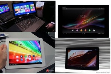 Những máy tính bảng được chờ đợi trong năm 2013