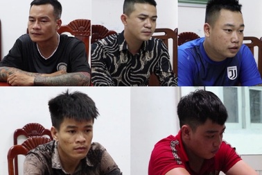 5 đối tượng cho vay dùng gậy hành hung con nợ