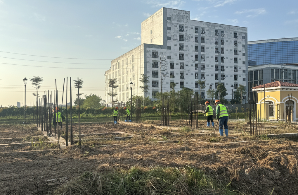 Vista Nam An Khánh bước vào giai đoạn tăng tốc, hàng loạt phân khu thi công - 4