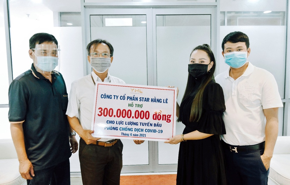 YHL Star Hằng Lê ủng hộ 500 triệu đồng cho Quỹ vắc xin phòng Covid-19 - 2 YHL Star Hằng Lê ủng hộ 500 triệu đồng cho Quỹ vắc xin phòng Covid-19 - 2
