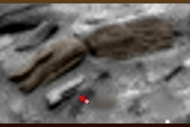 Phát hiện 'súng ngắn' trên Sao Hỏa