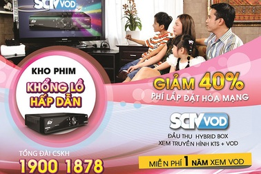 Dịch vụ xem truyền hình theo yêu cầu SCTV-VOD