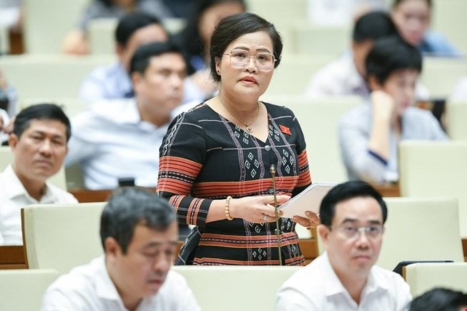 Đại biểu Nguyễn Thị Sửu.