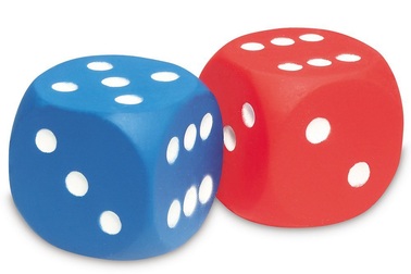 Đố bạn: Có tổng cộng bao nhiêu chấm trên hai viên xúc xắc?