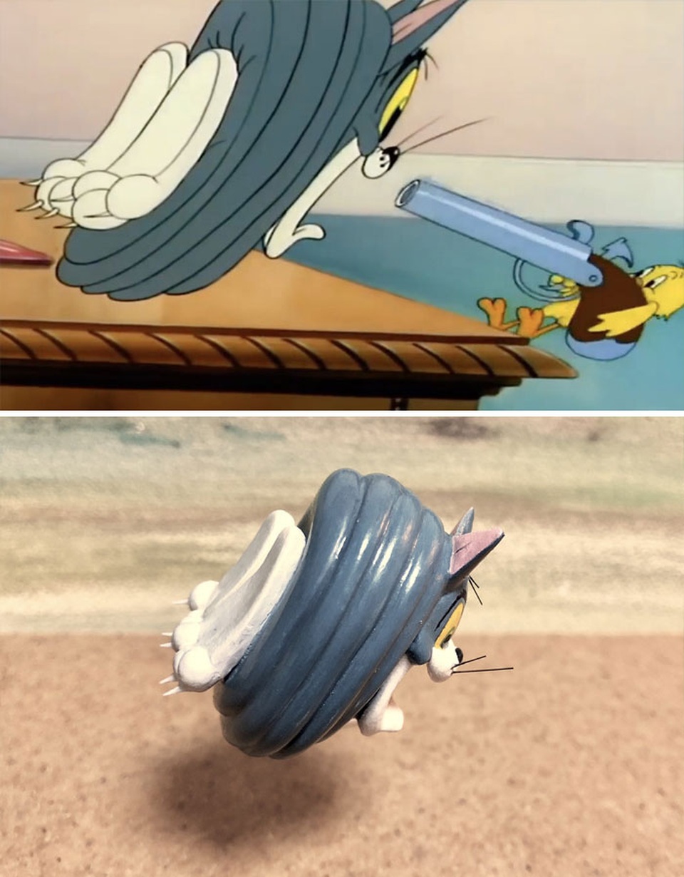 “Tom Jerry” trong những tác phẩm hài hước của nghệ sĩ điêu khắc - 13 “Tom Jerry” trong những tác phẩm hài hước của nghệ sĩ điêu khắc - 13