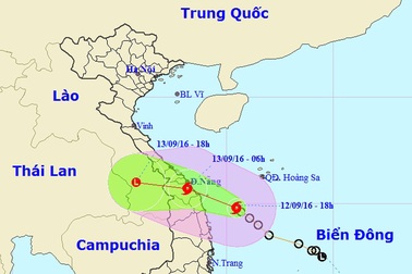 Áp thấp nhiệt đới đã mạnh lên thành bão