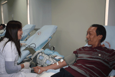 Khởi động hiến máu cùng lễ hội Xuân Hồng 2010