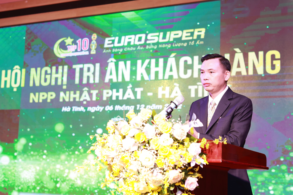 Eurosuper tổ chức hội nghị tri ân khách hàng tại Hà Tĩnh - 1 Eurosuper tổ chức hội nghị tri ân khách hàng tại Hà Tĩnh - 1