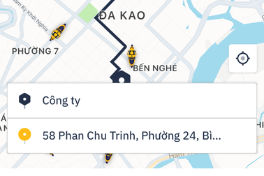 Trải nghiệm ứng dụng đặt xe be