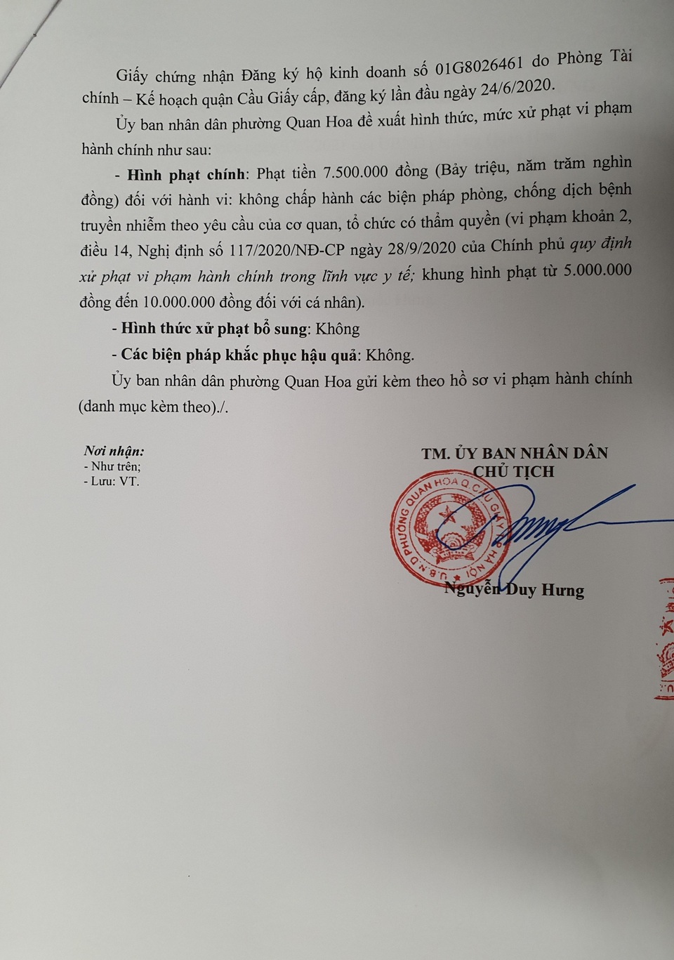 Đóng cửa và xử phạt 7,5 triệu đồng cơ sở bi-a sau phản ánh của báo Dân trí - 2 Đóng cửa và xử phạt 7,5 triệu đồng cơ sở bi-a sau phản ánh của báo Dân trí - 2