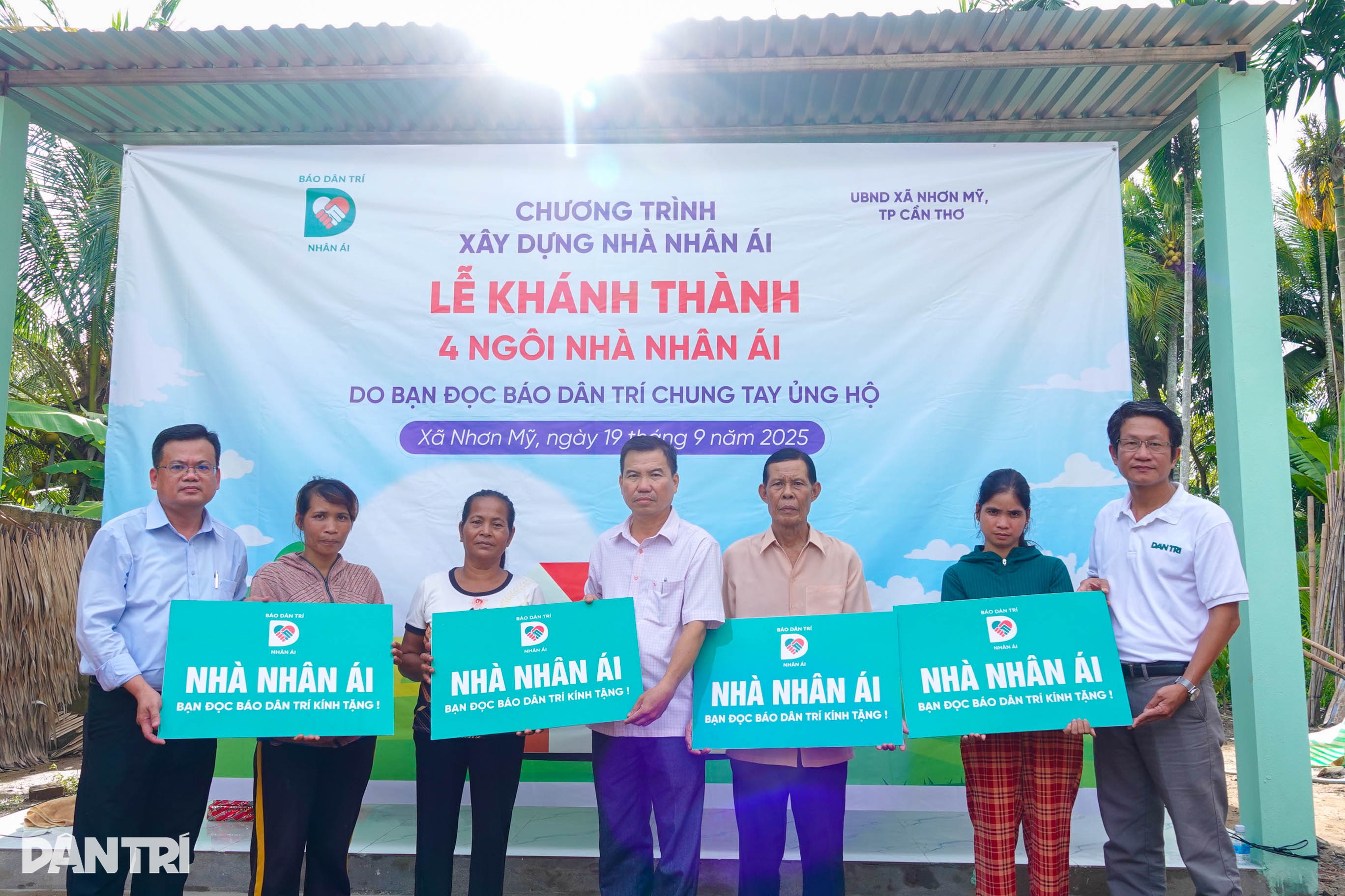 Khánh thành 4 ngôi nhà Nhân ái ở ĐBSCL, giúp hộ nghèo vượt lên khó khăn