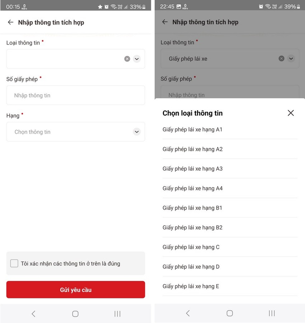 Cách tích hợp giấy phép lái xe vào ứng dụng VNeID để dùng thay bản cứng - 4 Cách tích hợp giấy phép lái xe vào ứng dụng VNeID để dùng thay bản cứng - 4