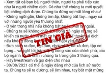 Tin giả về phát ngôn của Phó Thủ tướng Vũ Đức Đam tràn lan Facebook