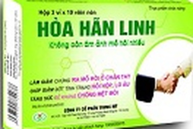 Hòa Hãn Linh triển vọng cho chứng tăng tiết mồ hôi