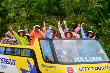 Hạ Long có thêm "city tour" bằng xe buýt 2 tầng