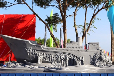 Đầu tư 176 tỷ đồng xây cụm tượng đài kỷ niệm Chuyến tàu tập kết ra Bắc