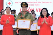 Cô giáo, chiến sĩ công an trẻ có số lần hiến máu hơn một nửa tuổi đời